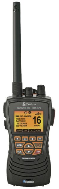 VHF-PUHELIN, KELLUVA COBRA MR HH600 GPS BTEU