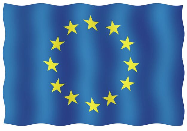 VIERAILULIPPU 20X30CM, EUROOPAN UNIONI