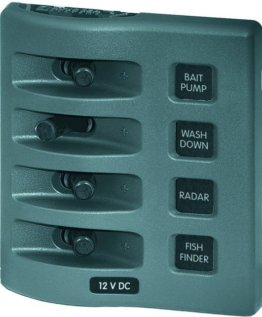 WEATHERDECK® KATKAISINPANEELI, EI SULAKKEITA, 4 KATKAISINTA