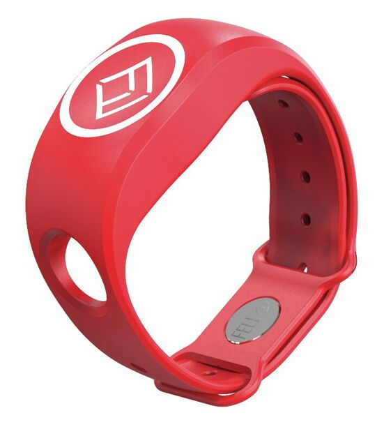 xBAND RANNEKE xFOB LÄHETTIMELLE, PUNAINEN