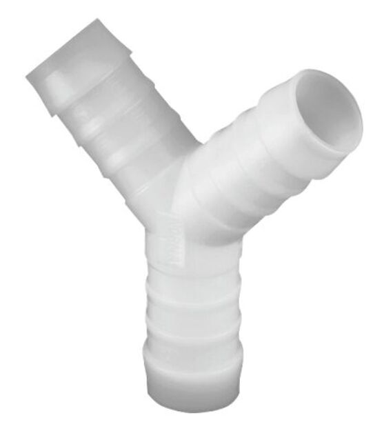 Y-KAPPALE MUOVIA VALKOINEN 19MM